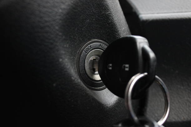 Car Key In Ignition Words Lock Acc Visible, Perspective Focus Uk Ignition Repair by 512 Locksmith in Jarrell TX