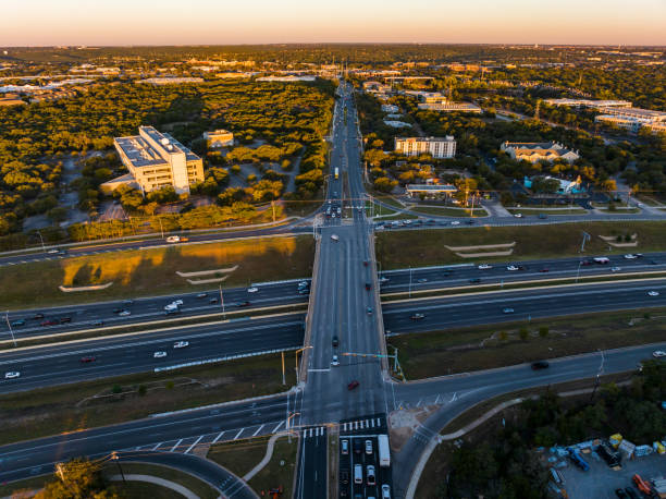 Transportation Highway Morning Sunrise Golden Hour Leander , Texas 512 Locksmith in Leander TX